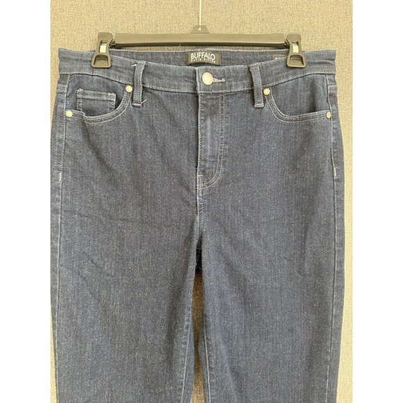 Buffalo David Bitton Alyssa High Rise Straight Jeans Womens 8/29 Blue Stretch - Picture 2 of 6